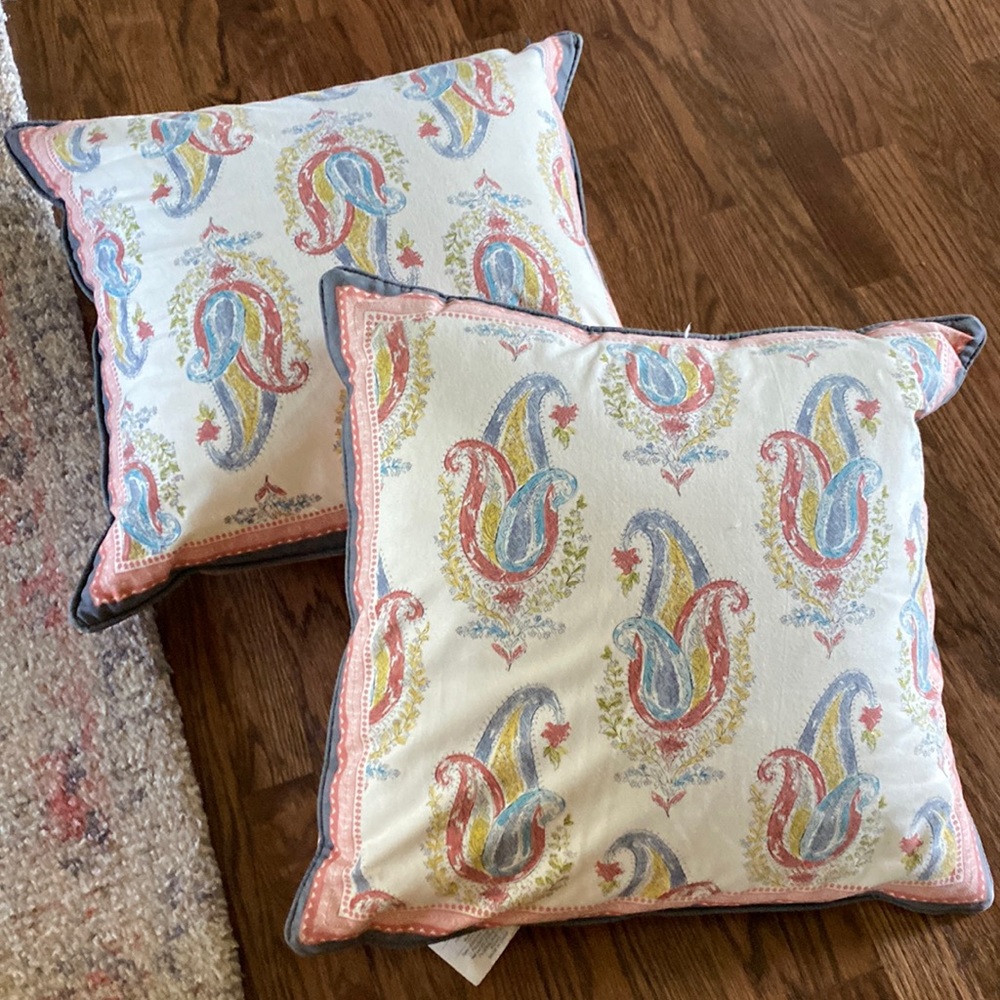 Paisley Pillow Cover